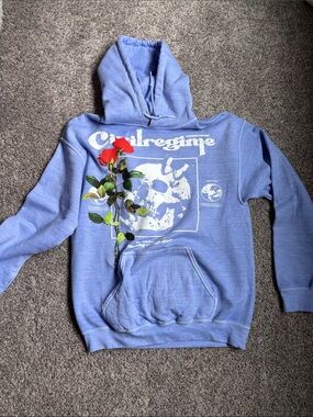 Civil Regime Women’s Blue Graphic Hoodie